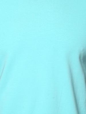 turquoise cotton t-shirt - 15000870 - Standard Image - 4