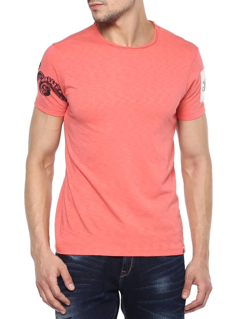 pink cotton t-shirt - 15000933 - Zoom Image - 1