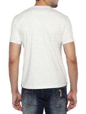 grey cotton t-shirt - 15000980 - Standard Image - 3