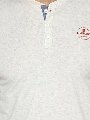 grey cotton t-shirt - 15000980 - Standard Image - 4