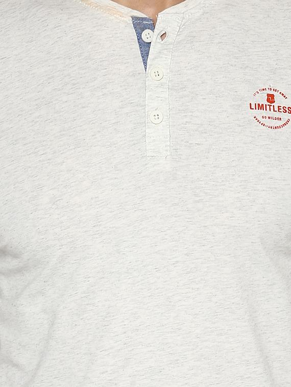 grey cotton t-shirt - 15000980 - Zoom Image - 4