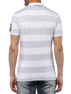 white cotton t-shirt - 15001013 - Standard Image - 3