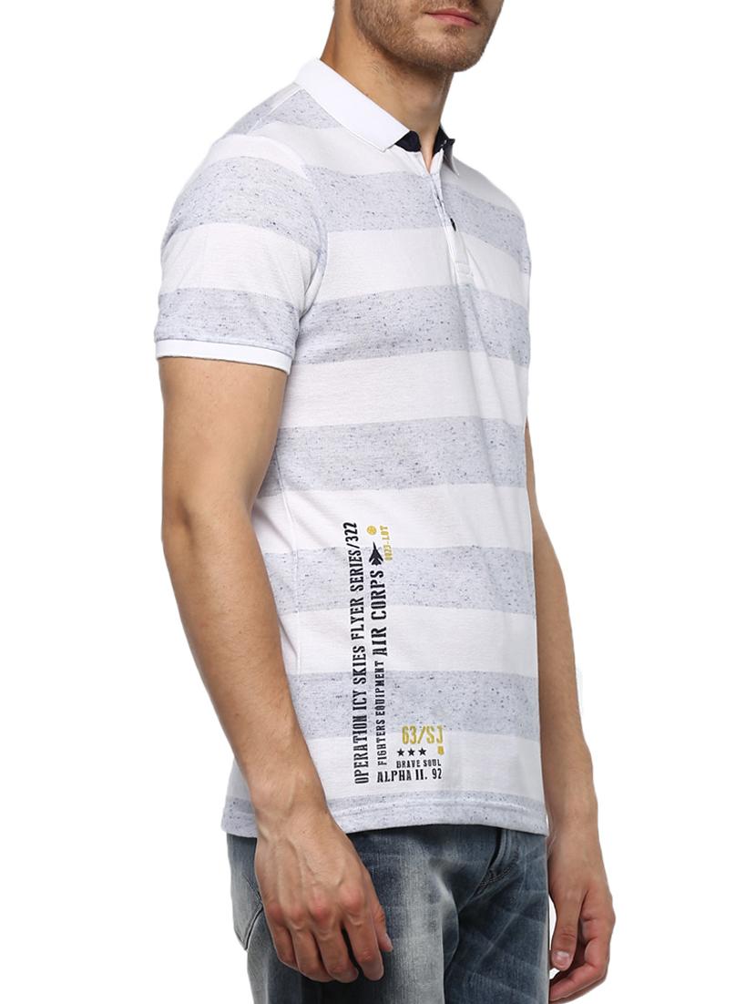 white cotton t-shirt - 15001013 - Zoom Image - 2