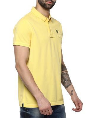 yellow cotton t-shirt - 15001021 - Standard Image - 2