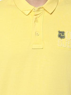 yellow cotton t-shirt - 15001021 - Standard Image - 4