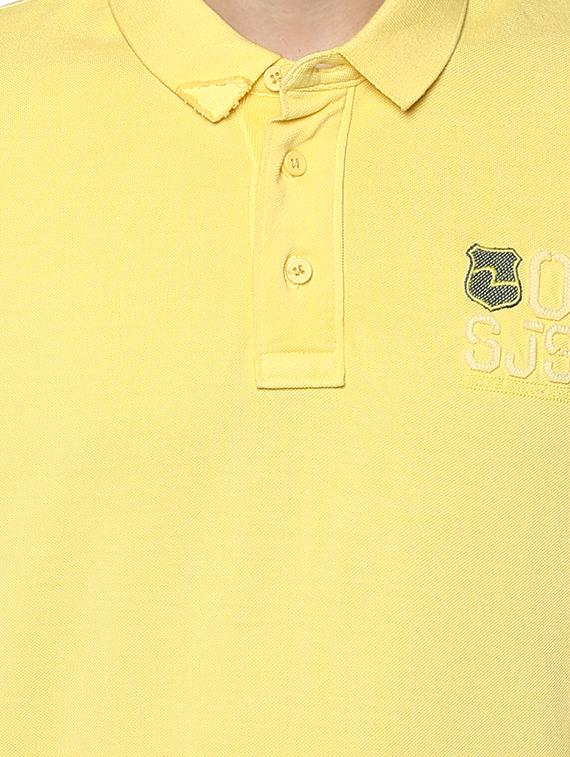 yellow cotton t-shirt - 15001021 - Zoom Image - 4