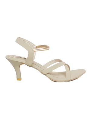 nude back strap sandal - 15001354 - Standard Image - 2