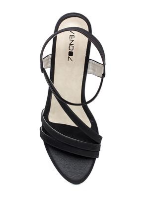 black back strap sandal - 15001357 - Standard Image - 4