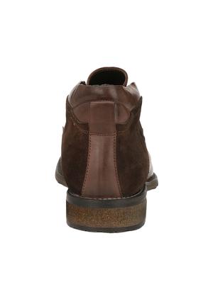 brown leather low ankle boot - 15001436 - Standard Image - 3