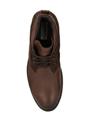 brown leather low ankle boot - 15001436 - Standard Image - 4