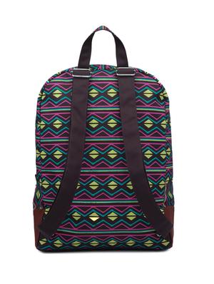 brown polyester fashion backpack - 15001529 - Standard Image - 2