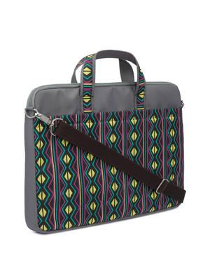 grey polyester laptop bag - 15001532 - Standard Image - 4