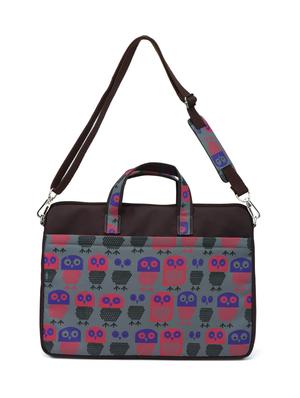 brown polyester laptop bag - 15001535 - Standard Image - 5