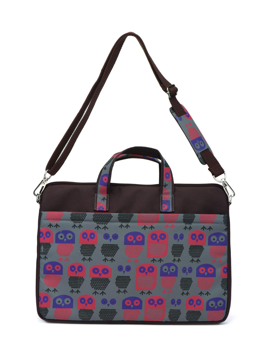 brown polyester laptop bag - 15001535 - Zoom Image - 5