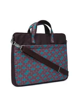 brown polyester laptop bag - 15001537 - Standard Image - 4
