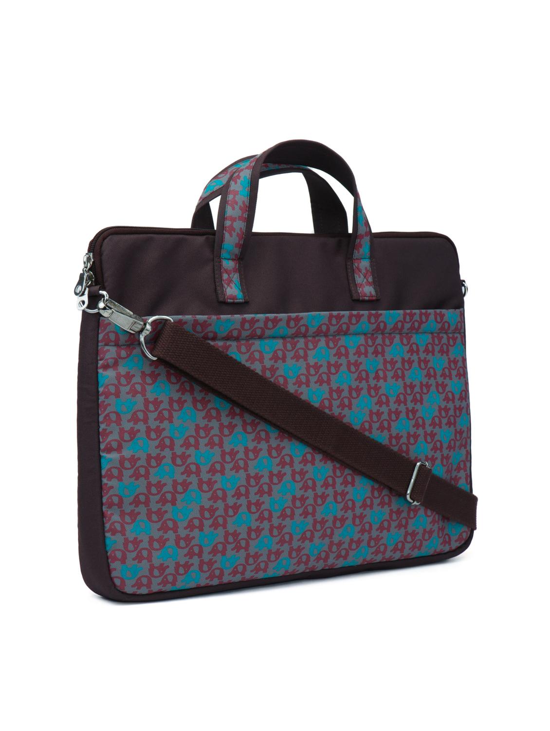 brown polyester laptop bag - 15001537 - Zoom Image - 4
