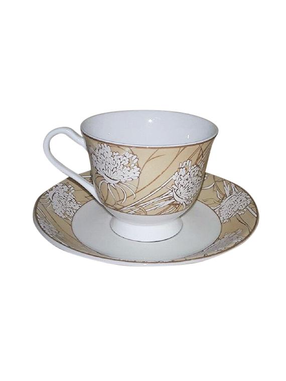 Floral Serving Tea Set Printed Tea & Coffee Cup Saucer, 12 - 15001774 - Zoom Image - 1