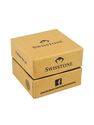 swisstone swss333-blk-ch stainless steel chain wrist watch for women - 15001912 - Standard Image - 4