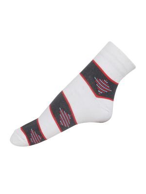white cotton ankle length sock - 15002263 - Standard Image - 2