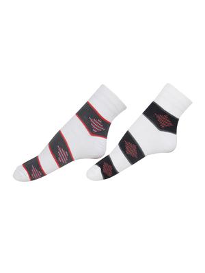 white cotton ankle length sock - 15002263 - Standard Image - 4