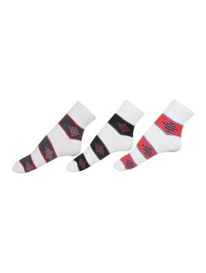 multi colored cotton ankle length sock - 15002264 - Standard Image - 2