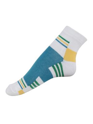 multi colored cotton ankle length sock - 15002265 - Standard Image - 3