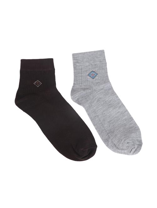 multi colored cotton ankle length sock - 15002276 - Standard Image - 1