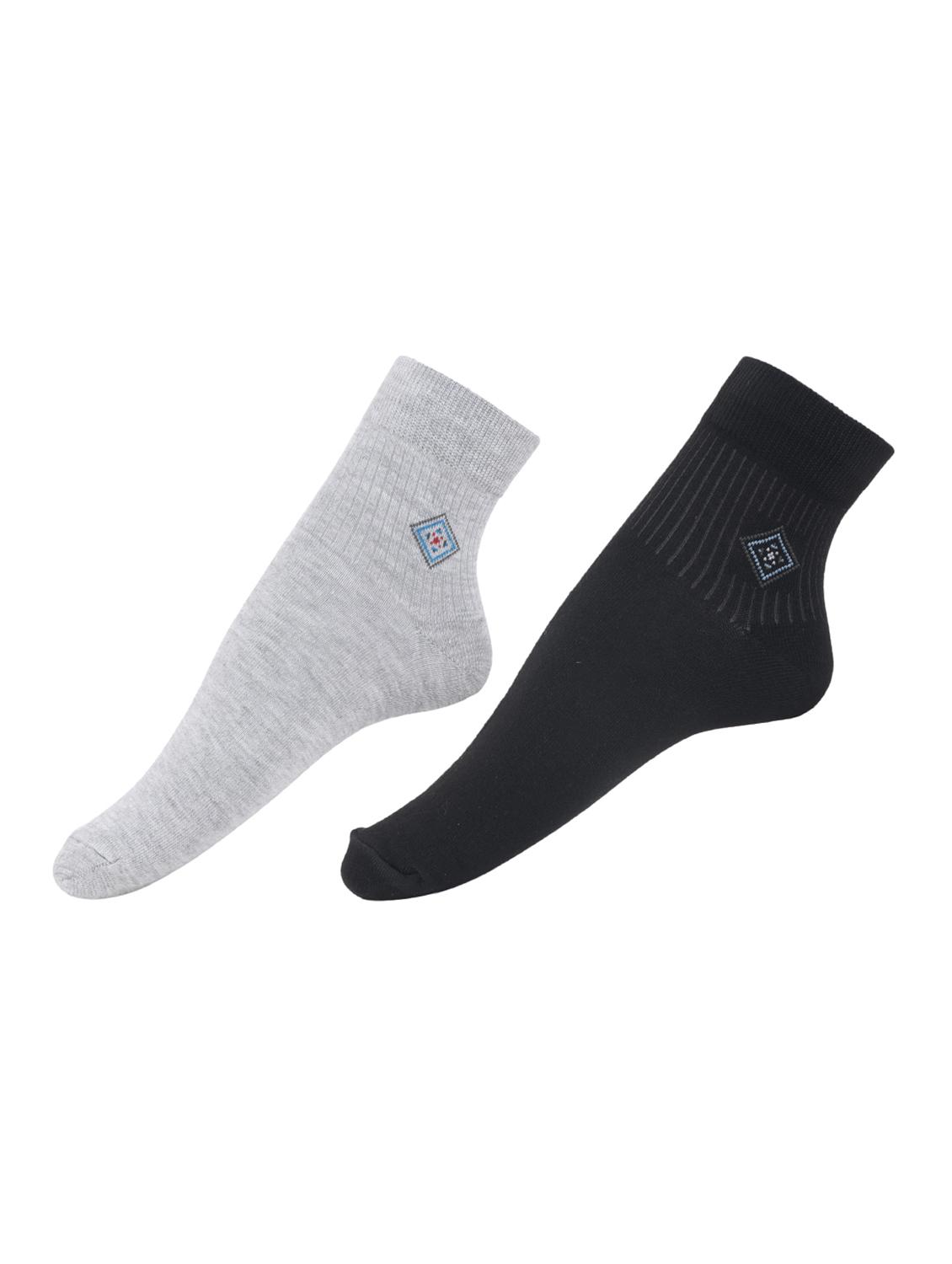 multi colored cotton ankle length sock - 15002276 - Zoom Image - 4
