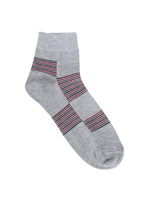 multi colored cotton ankle length sock - 15002279 - Standard Image - 3