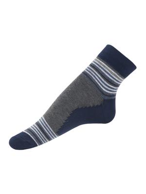 multi colored cotton ankle length sock - 15002286 - Standard Image - 2