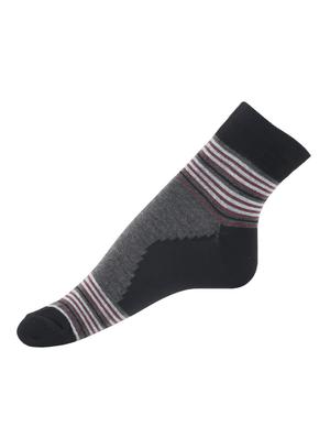 multi colored cotton ankle length sock - 15002286 - Standard Image - 3
