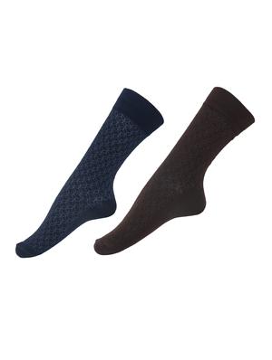 multi colored cotton above ankle length sock - 15002289 - Standard Image - 4