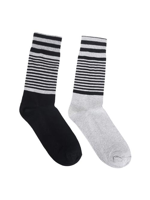 multi colored cotton above ankle length sock - 15002294 - Standard Image - 1