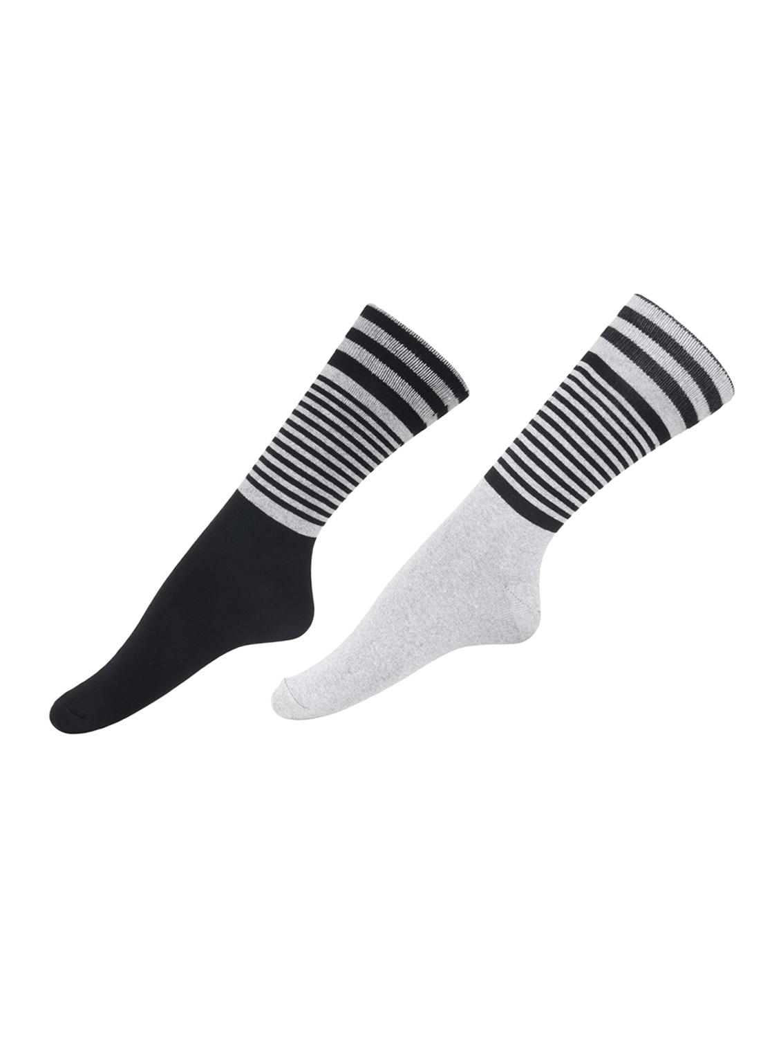 multi colored cotton above ankle length sock - 15002294 - Zoom Image - 4