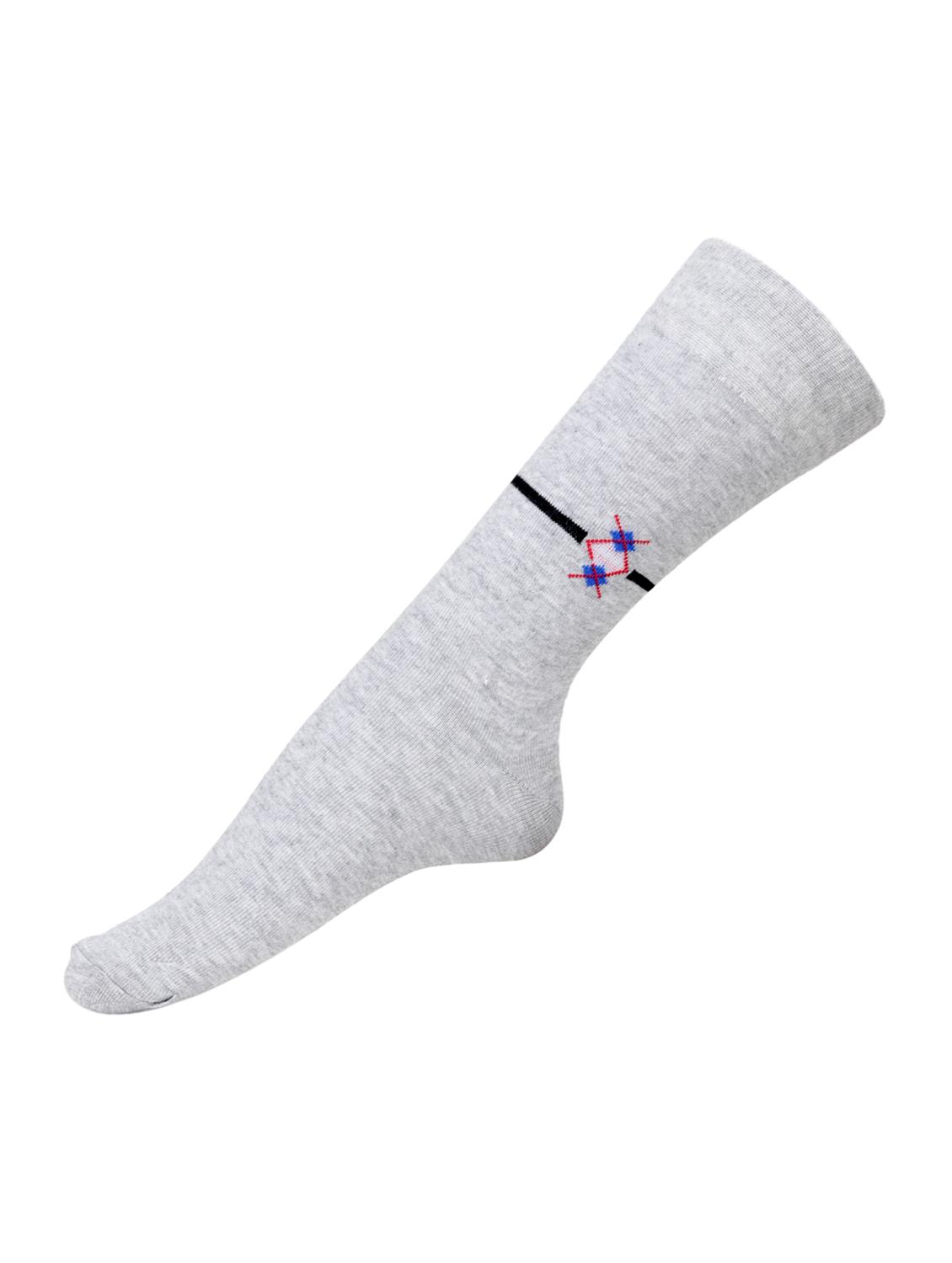 multi colored cotton above ankle length sock - 15002302 - Zoom Image - 3