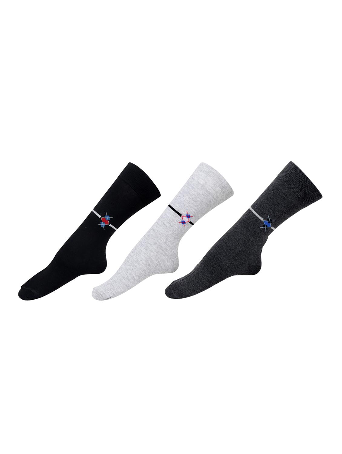 multi colored cotton above ankle length sock - 15002302 - Zoom Image - 4