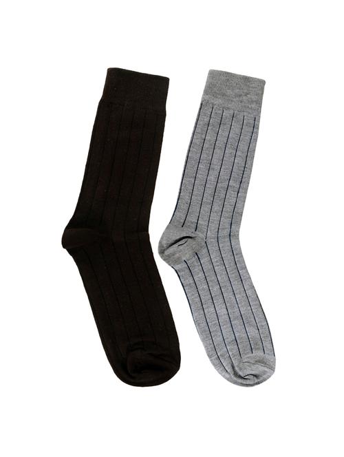 multi colored cotton above ankle length sock - 15002305 - Standard Image - 1
