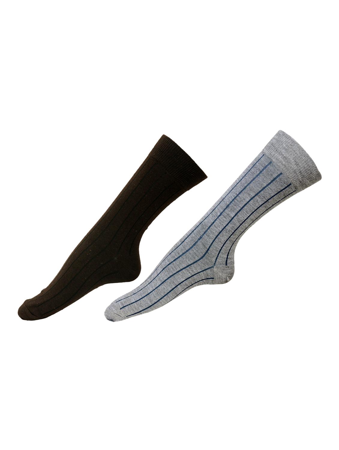 multi colored cotton above ankle length sock - 15002305 - Zoom Image - 4