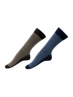 multi colored cotton above ankle length sock - 15002307 - Standard Image - 4