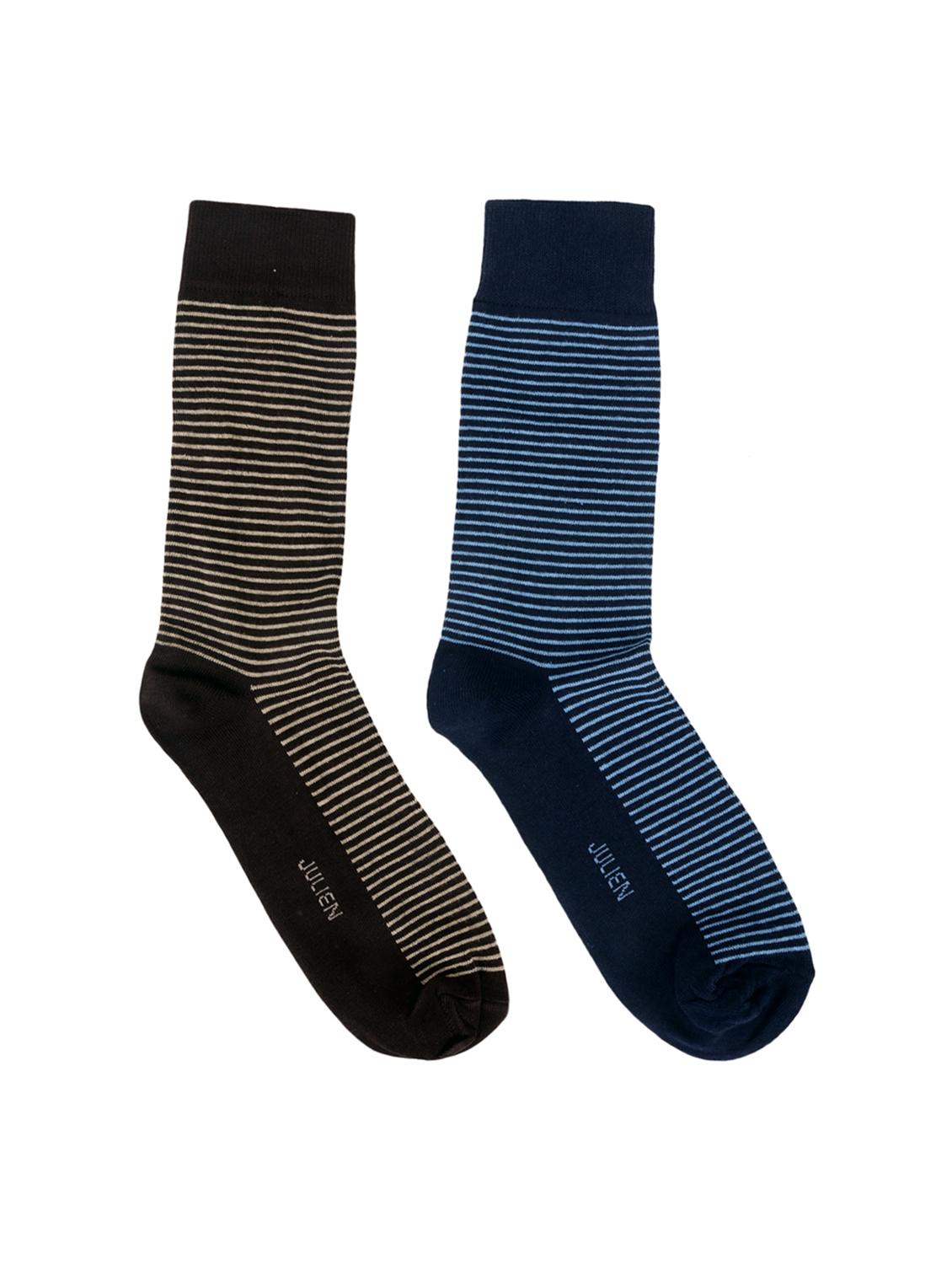 multi colored cotton above ankle length sock - 15002307 - Zoom Image - 1