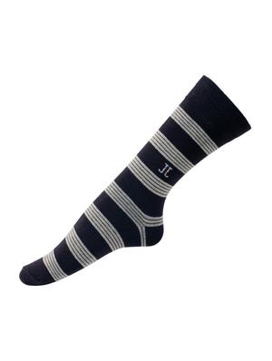 multi colored cotton above ankle length sock - 15002309 - Standard Image - 2