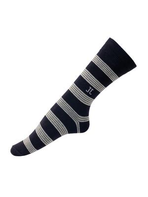 multi colored cotton above ankle length sock - 15002311 - Standard Image - 3