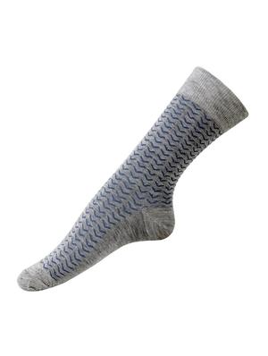 multi colored cotton above ankle length sock - 15002312 - Standard Image - 3