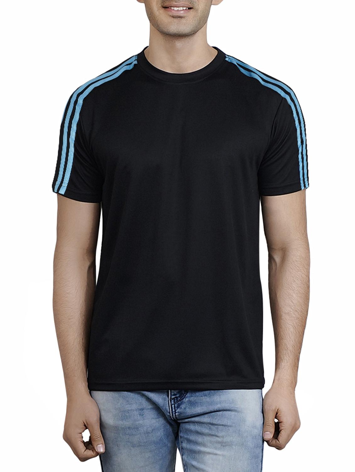 black polyester t-shirt - 15002342 - Zoom Image - 1