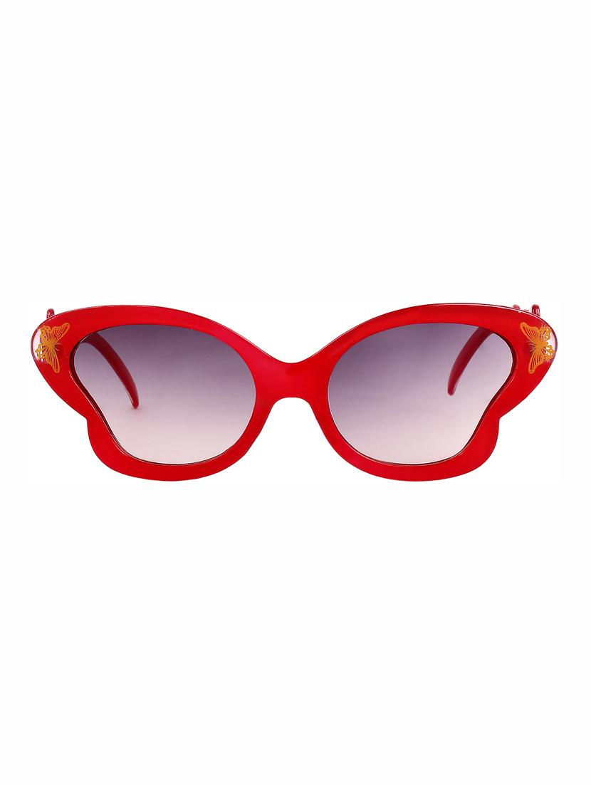 red polycarbonate sunglass - 15004728 - Zoom Image - 1