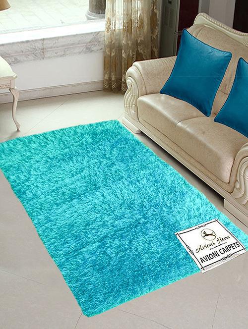 Polyester Blue Carpet - 15005761 - Standard Image - 1
