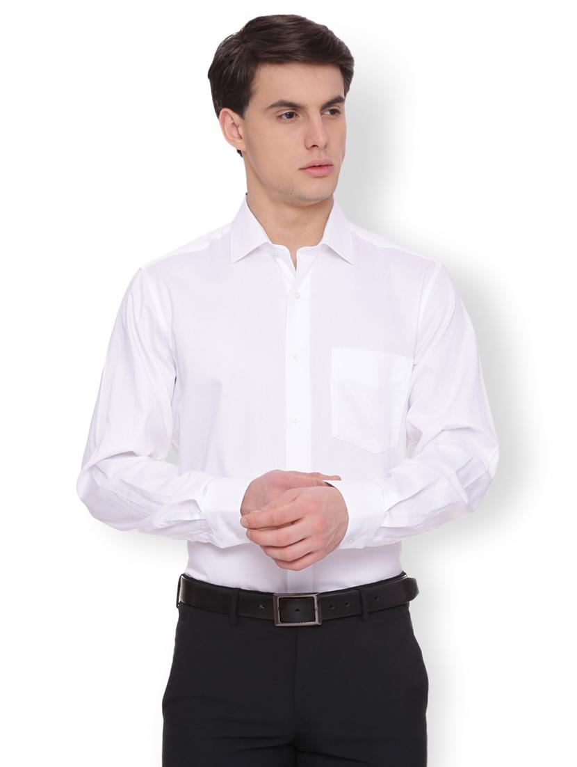 white cotton formal shirt - 15007159 - Zoom Image - 1