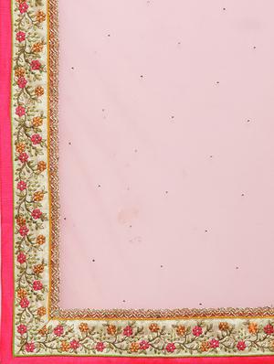 multi colored silk flared lehenga - 15007212 - Standard Image - 6