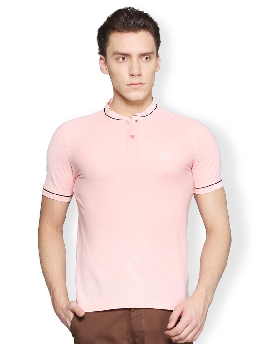 pink cotton blend t-shirt - 15007347 - Zoom Image - 1