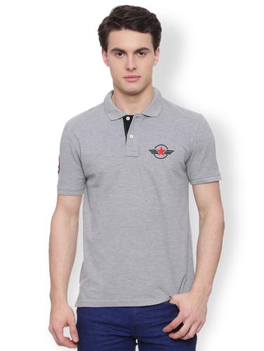 grey cotton t-shirt - 15007351 - Very Small Image - 1